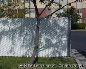 PrivacyLink® Chain Link Fence (Galvanized Chain Link Fence) - Image 9