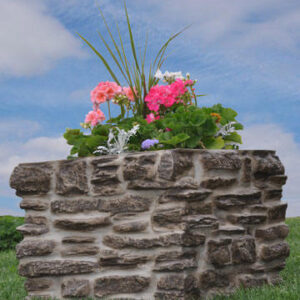 Faux Rock Planter Box