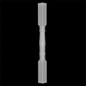 Colonial Newel Post 4 x 4 x 48